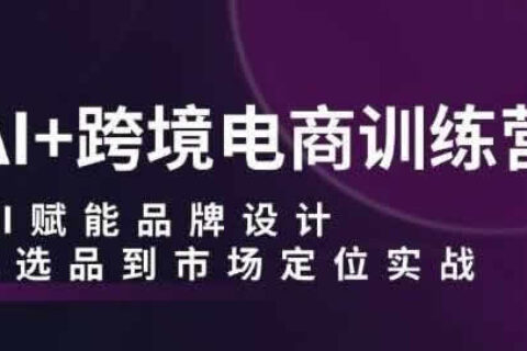 AI跨境出海训练营（四）
